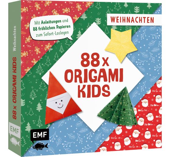 Livre « 88 x Origami Kids - Weihnachten »