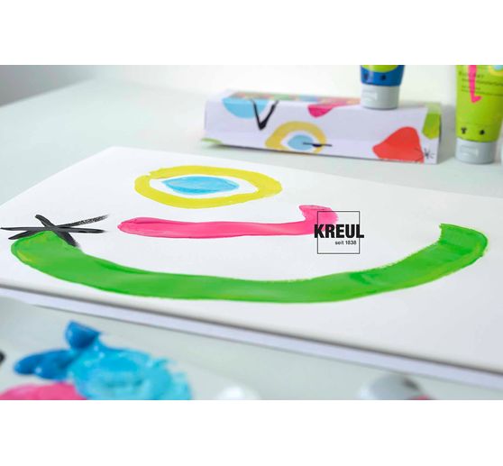Peinture beaux-arts pour enfants KREUL Kids Art , 8 x 20 ml