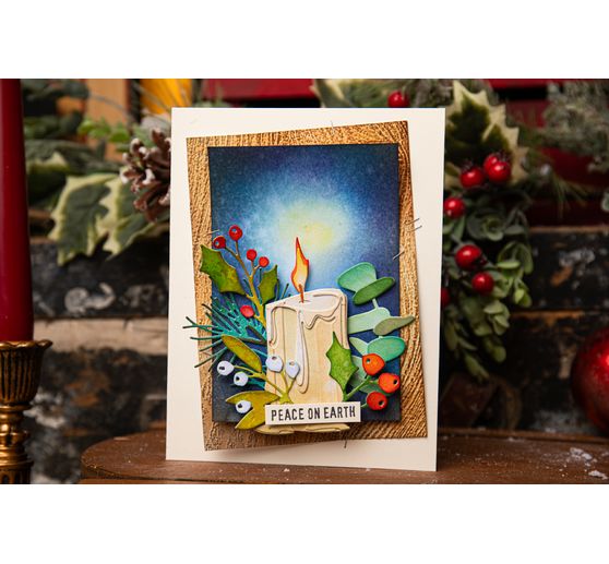 Sizzix Thinlits Stanzschablone "Candleshop Colorize by Tim Holtz"