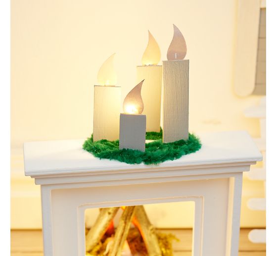 Cheminée miniature Rico Design