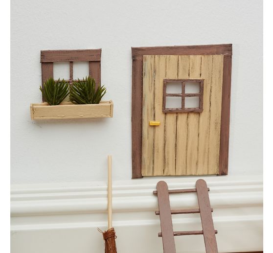 Fenêtre carrée miniature « Grande profondeur »