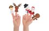 Craft kit finger puppets "Christmas"