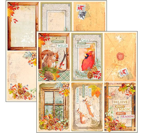 Scrapbook-Papier "Into the Wild"