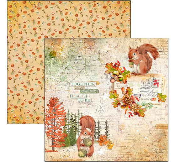 Scrapbook-Papier "Into the Wild"