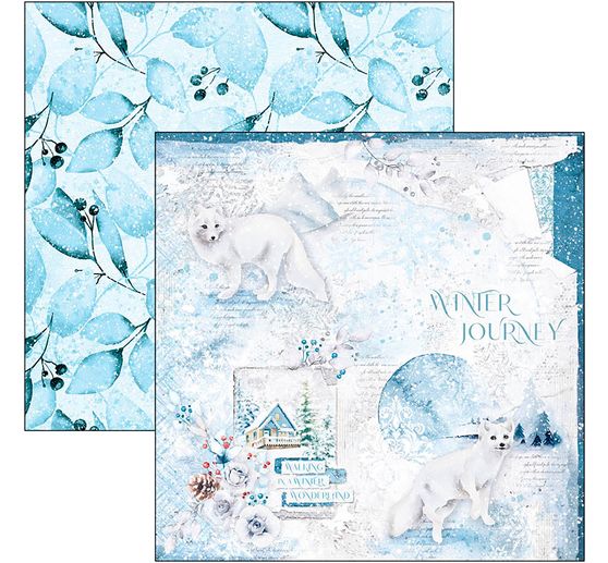 Scrapbook-Papier "Winter Journey"