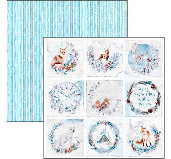 Scrapbook-Papier "Winter Journey"