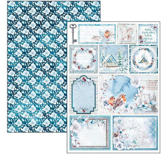 Papier-Set "Winter Journey"