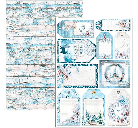 Papier-Set "Winter Journey"