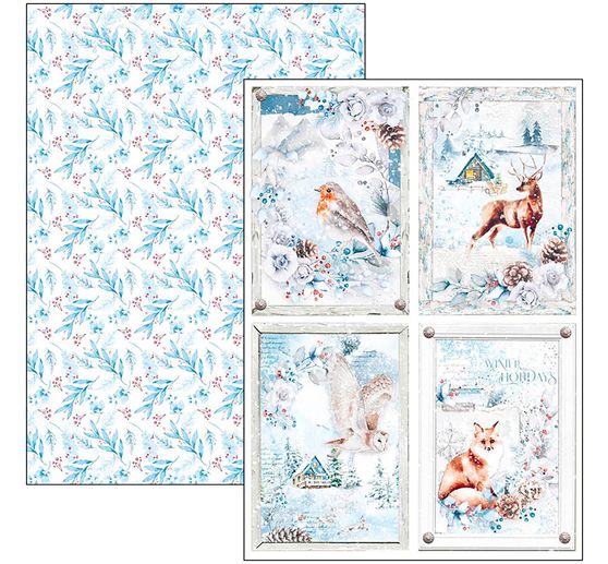 Papier-Set "Winter Journey"