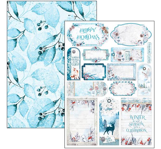 Papier-Set "Winter Journey"