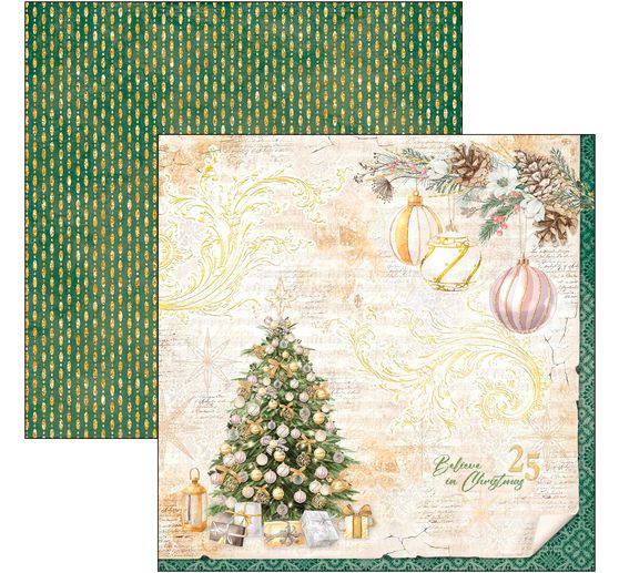 Scrapbook-Papier "Sparkling Christmas"