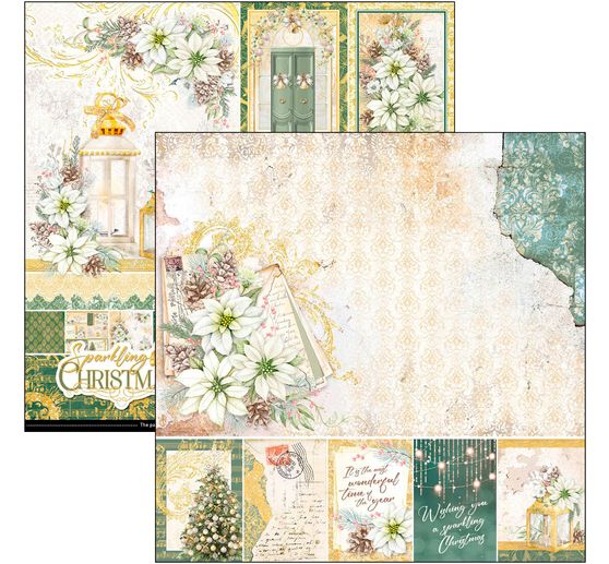 Scrapbook-Papier "Sparkling Christmas"
