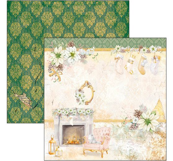 Scrapbook-Papier "Sparkling Christmas"