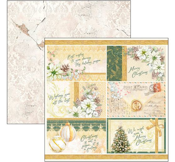 Scrapbook-Papier "Sparkling Christmas"