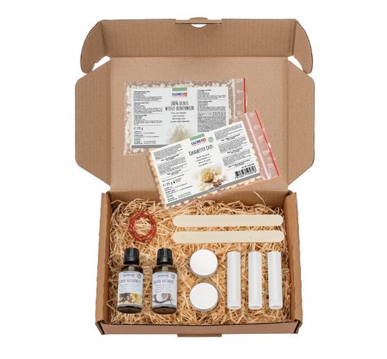 Naturkosmetik Komplett-Set "Lippenbalsam mit Jojoba-Öl"