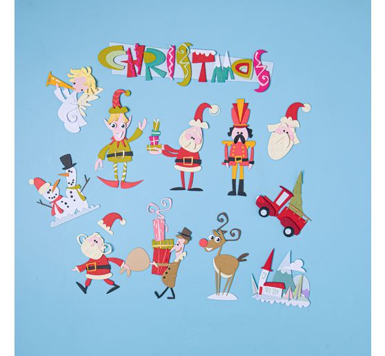 Gabarit d'estampe Sizzix Thinlits « Infinite Doodles #1 »