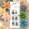 Silikonstempel für Faltstern Klein "Christmas"