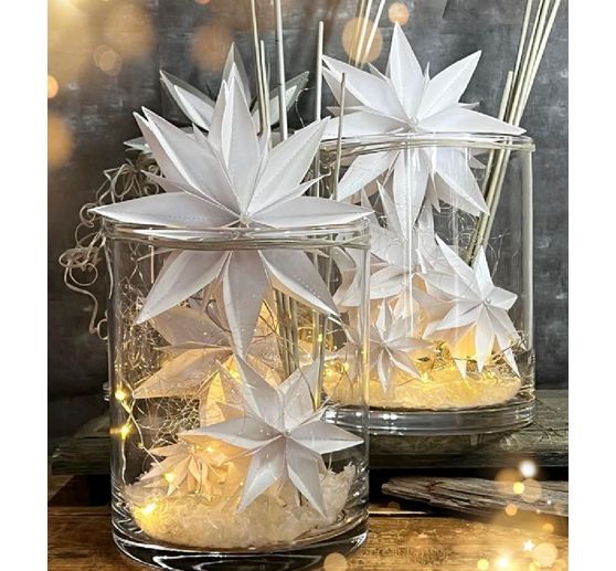 Punching template folding star "Large"