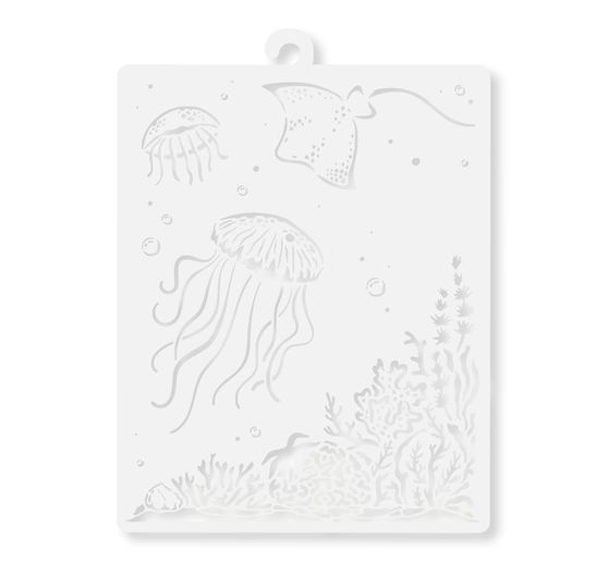 Pochoir « Songs of the Sea – Jellyfish »