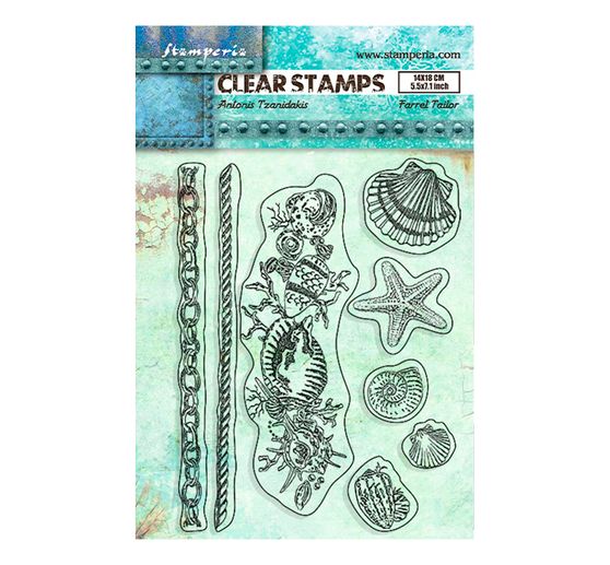 Tampons Clear Stamps « Songs of the Sea »