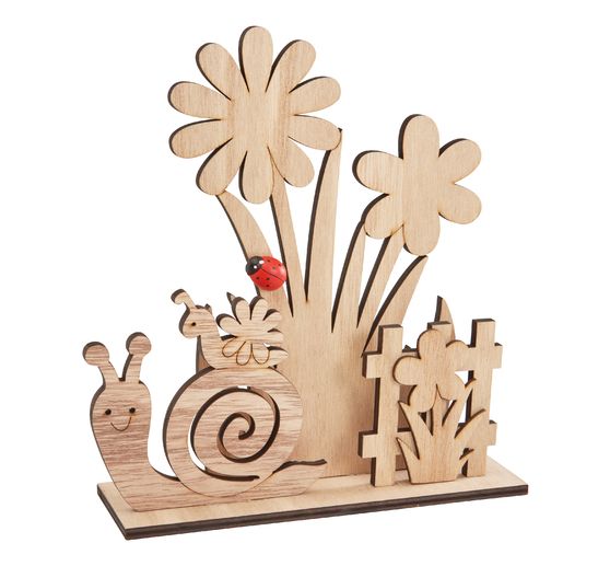 VBS Wooden building kit "Snail garden"