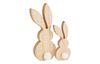 VBS Wooden bunnies "Bommel and Bonnie"