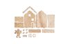 VBS Wooden building kit house "Spring messenger"