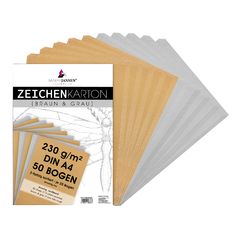50 feuilles de papier hobby A4 blanc - Fournitures de bricolage