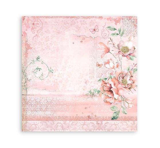 Bloc de papier scrapbooking « Roseland »