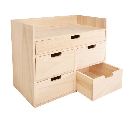VBS Desk oranizer drawer box with shelf