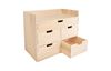 VBS Schreibtisch-Oranizer Schubladenbox mit Ablage
