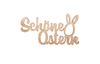 Inscription « Schöne Ostern »