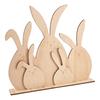 VBS Holz-Steckmotiv "Hasenfamilie"