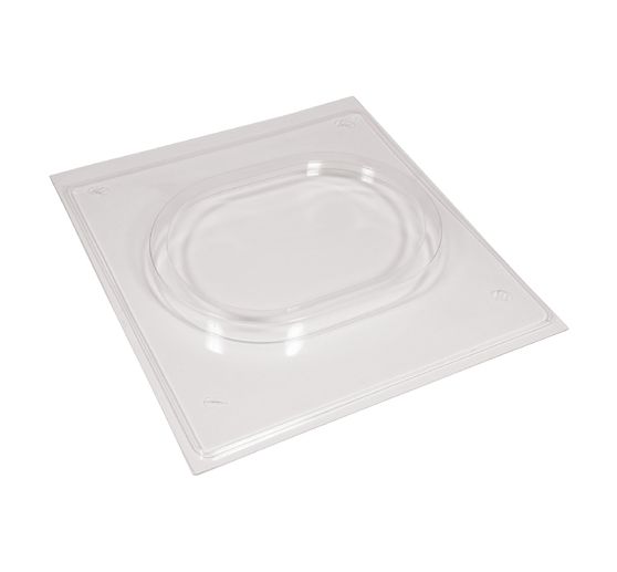 Gießform "Dekoplatte Oval"