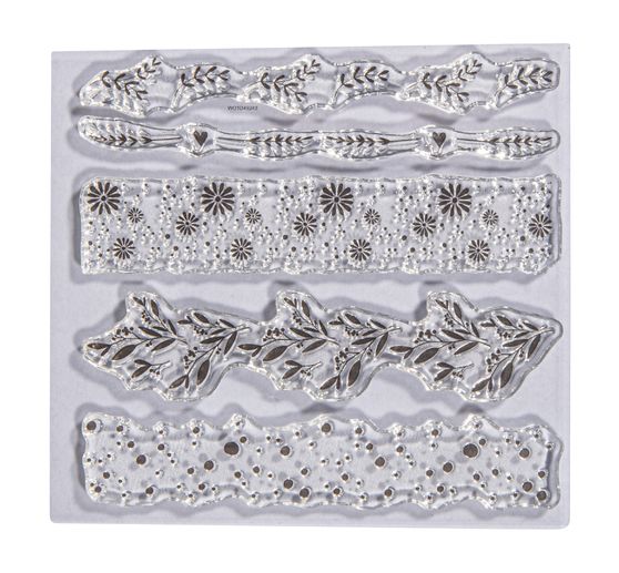 Tampons Clear Stamps « Motifs floraux »