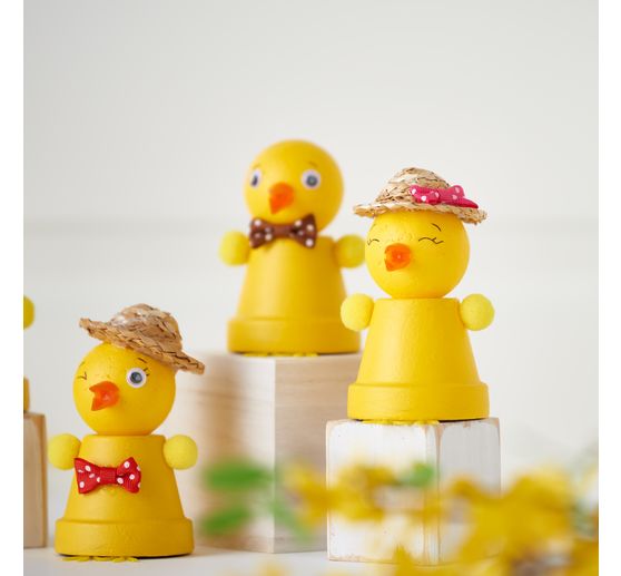 VBS Craft kit "Terracotta pot chicks"