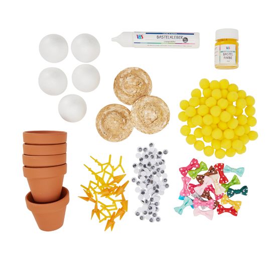 VBS Craft kit "Terracotta pot chicks"