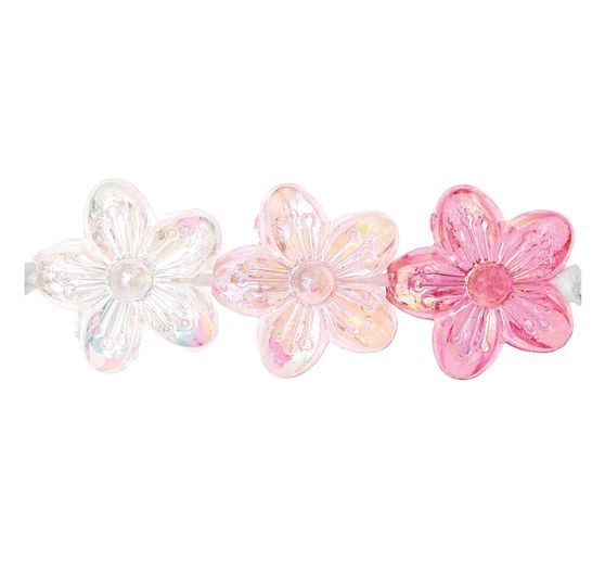 itoshii Bead set "Flowers holographic"