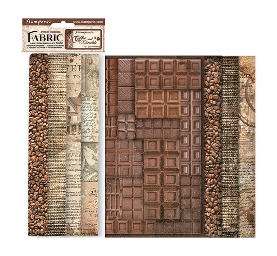 Assortiment de tissus « Coffee and Chocolate »