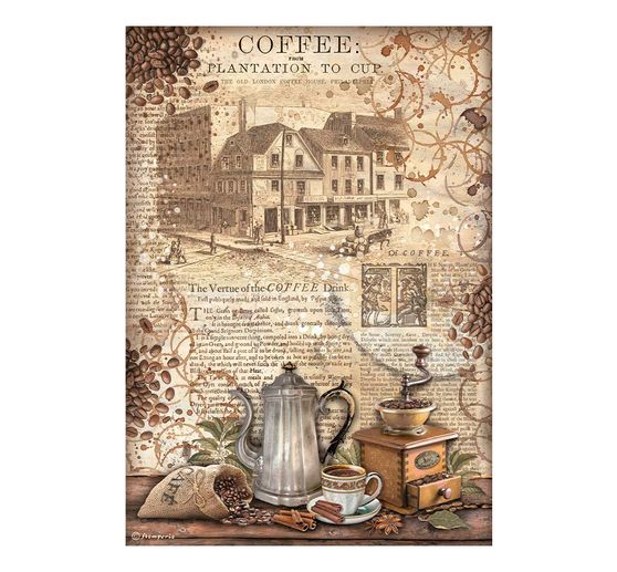 Assortiment de soies de paille à motifs « Coffee and Chocolate »
