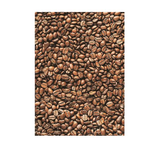 Motif straw silk silk backgrounds "Coffee and Chocolate"