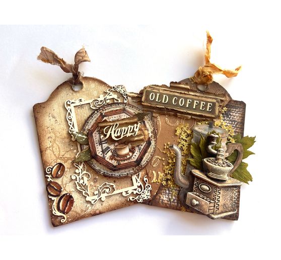 Scrapbook block "Coffee and Chocolate - Backgrounds"
