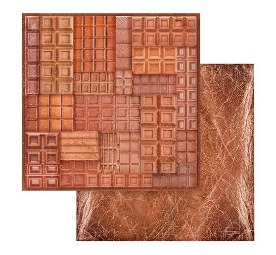 Scrapbook block "Coffee and Chocolate - Backgrounds"