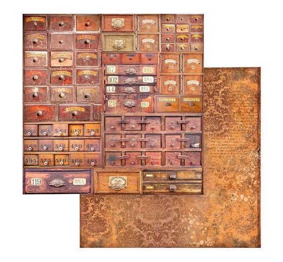 Scrapbook block "Coffee and Chocolate - Backgrounds"