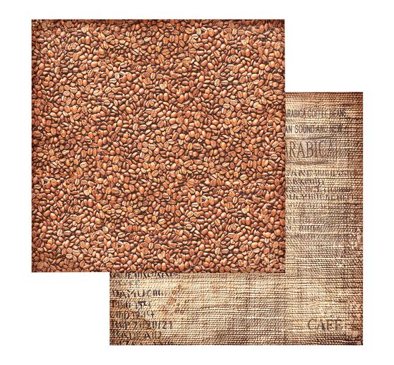 Scrapbook block "Coffee and Chocolate - Backgrounds"