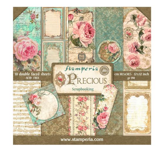 Scrapbook block "Precious"