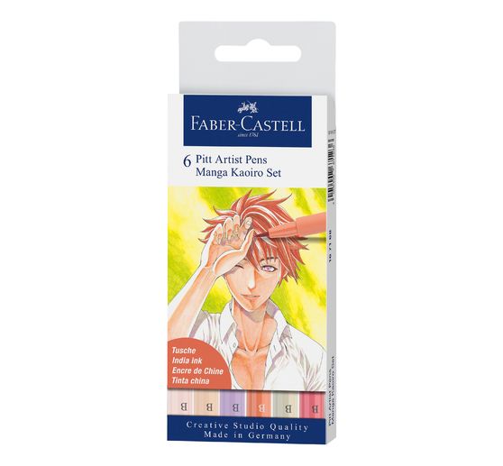 Set Pitt Artist Pen Manga Kaoiro Faber-Castell