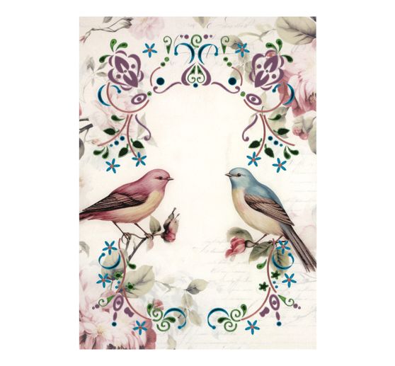 Set de cartes « Hobbydots », Oiseaux