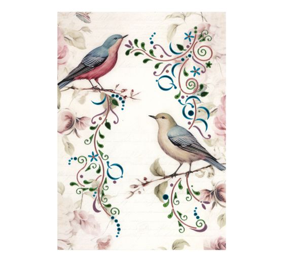 Set de cartes « Hobbydots », Oiseaux