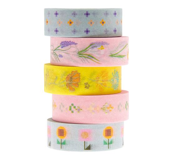 Set de washi tapes « Floral »